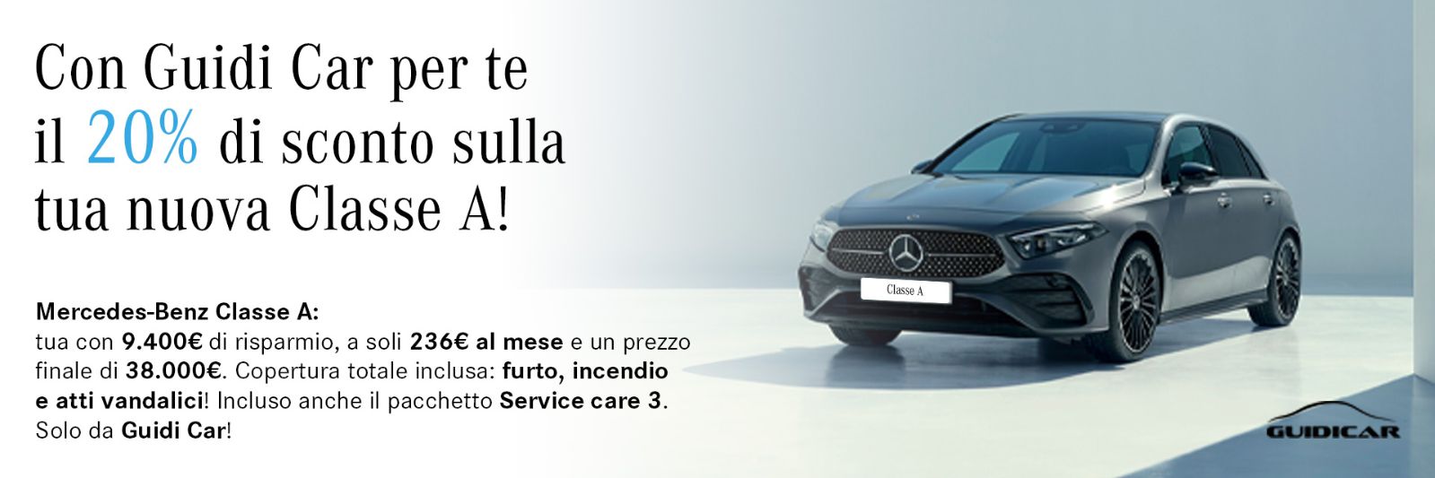 Guidicar - Promozione Classe A 180d AMG sconto Guidi Car