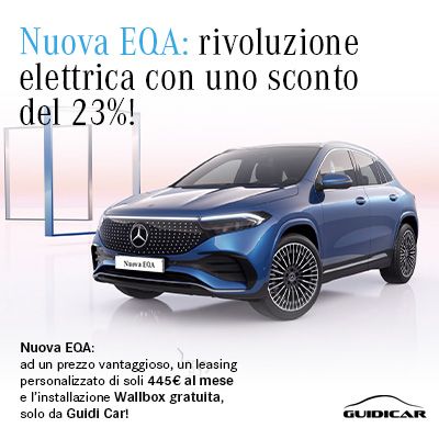 Guidicar - Promozione EQA 250+ Sconto del 23%