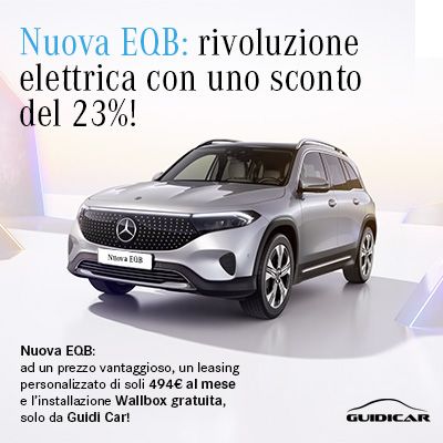 Guidicar - Promozione EQB 250+ Sconto del 23%