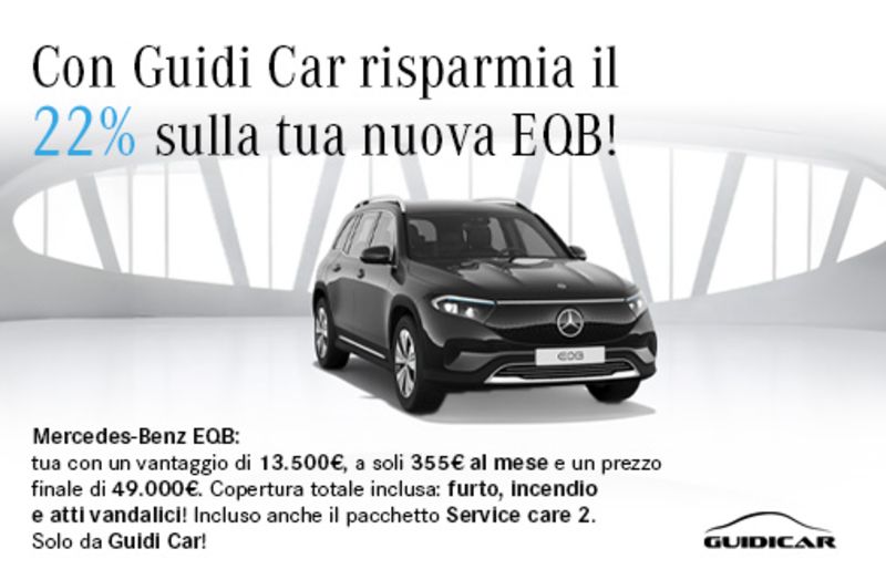 GuidiCar - Promozione EQB 250+ Sconto Guidi Car